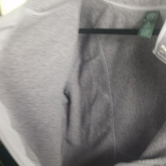 CHAMPION Woman's XL Purple heather Jacket Sweater Knit Zip Pockets Outdoors - Picture 7 of 16